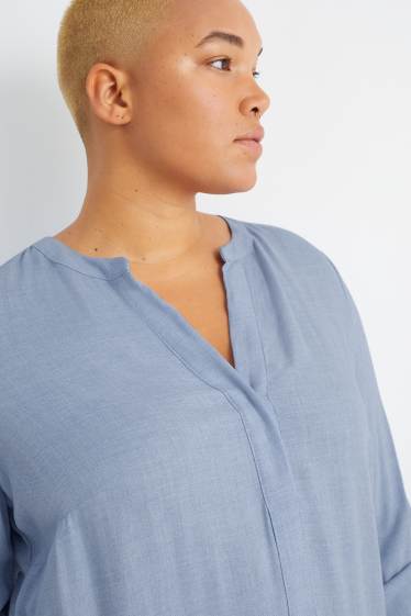 Dames - Blouse - lichtblauw
