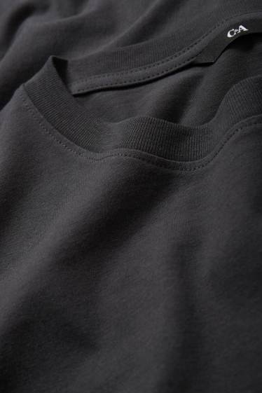 Uomo - Maglia a maniche lunghe - grigio scuro