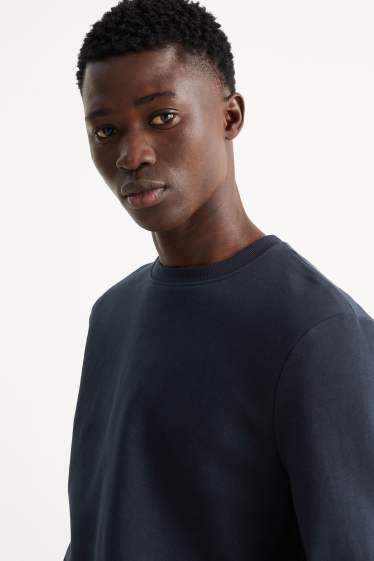 Pánské - Mikina - tmavomodrá