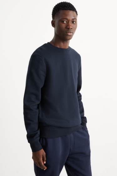 Pánské - Mikina - tmavomodrá