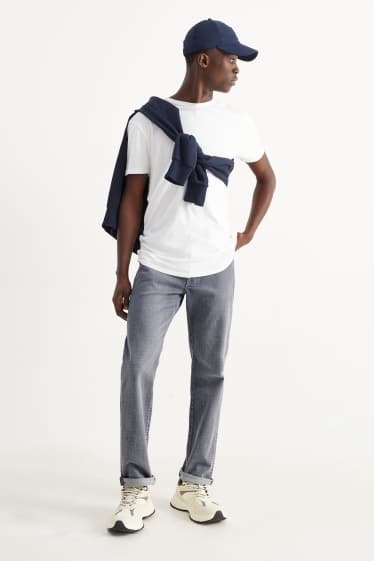 Herren - Straight Jeans - helljeansgrau