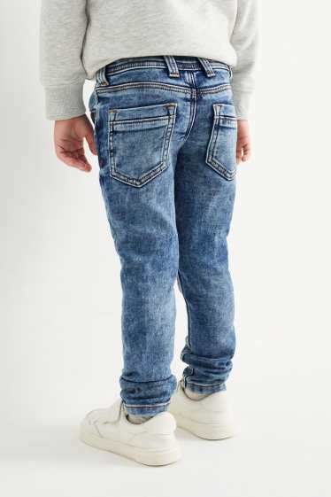 Kinderen: jongens - Super skinny jeans - jeansblauw