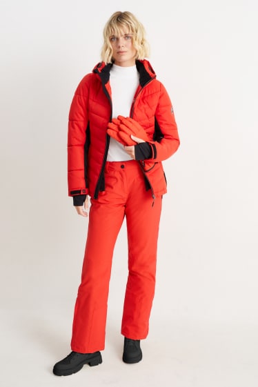 Damen - Skihose - rot