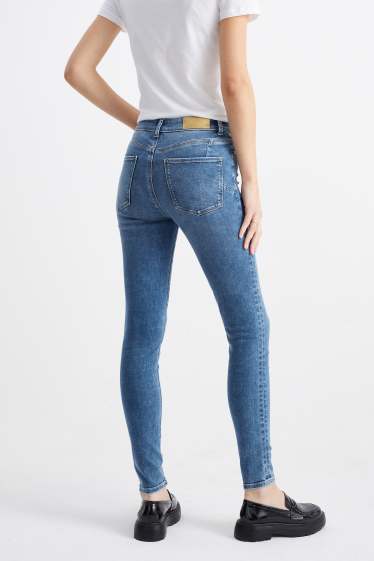 Donna - Skinny jeans - vita media - jeans modellanti - LYCRA® - jeans blu