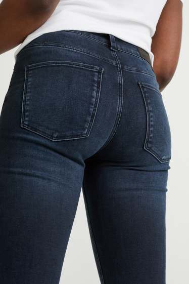 Damen - Slim Jeans - Mid Waist - LYCRA® - dunkeljeansblau