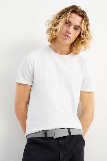 Hommes - Ceinture - gris