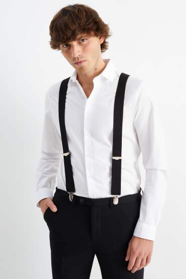 Men - Braces - black