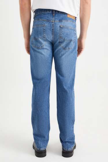 Hommes - Straight jean - jean bleu