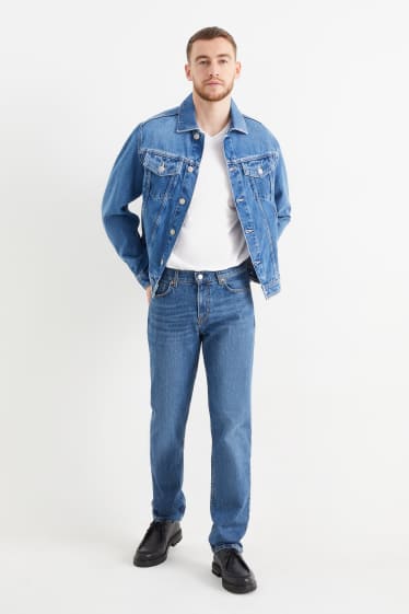 Hommes - Straight jean - jean bleu