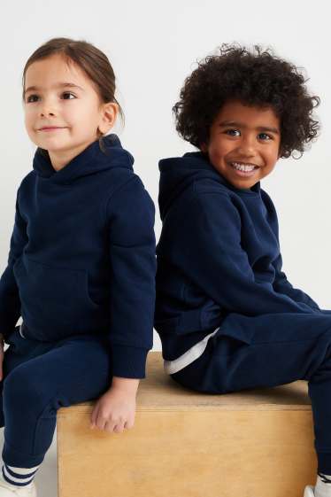 Enfants garçons - Sweat à capuche - genderneutral - bleu foncé