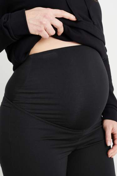 Femmes - Pantalon de grossesse en jersey - noir