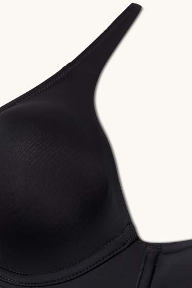 Dames - Set van 2 - BH met beugels - LYCRA® - zwart