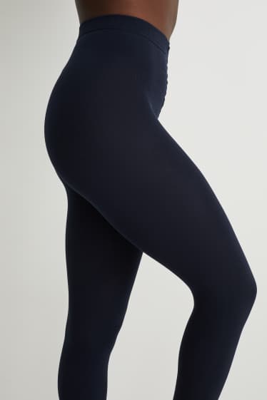 Damen - Thermo-Feinstrumpfhose - 200 DEN - dunkelblau