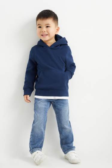 Kinder Jungen - Straight Jeans - jeansblau