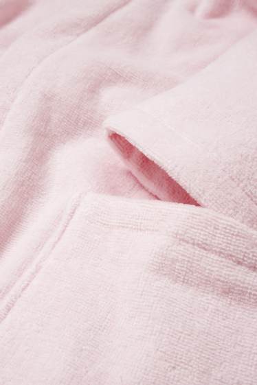 Nena - Barnús amb caputxa - rosa