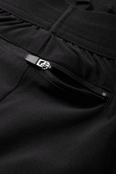 Home - Pantalons curts tècnics - 4 Way Stretch - look 2 en 1 - negre