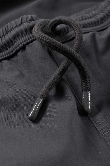 Kinder Jungen - Stoffhose - dunkelgrau