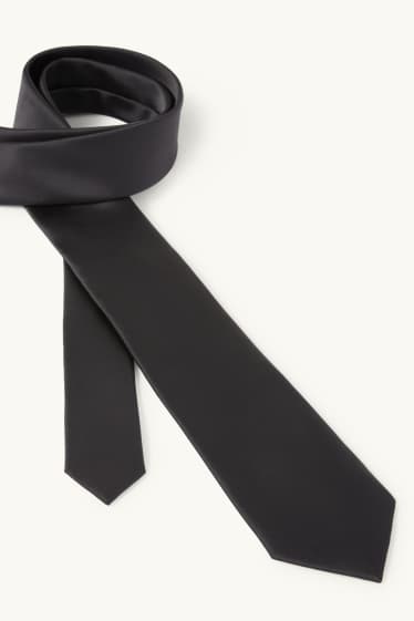 Herren - Krawatte - schwarz
