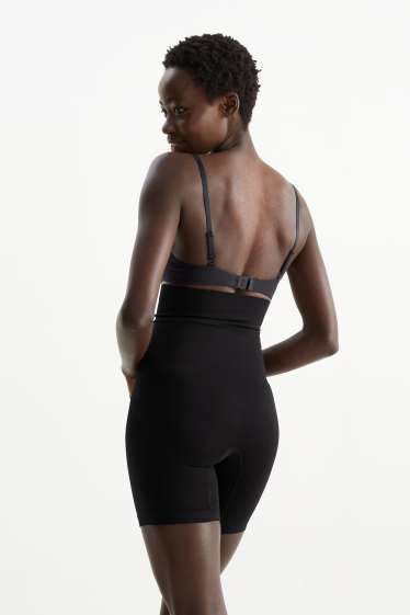 Damen - Shaping-Hose - seamless - schwarz