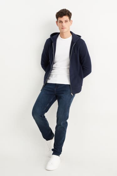 Hommes - Straight jean - LYCRA® - jean bleu foncé