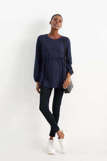 Donna - Jeans premaman - taglio skinny - LYCRA® - blu scuro