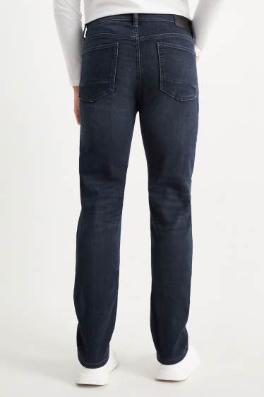 Men - Slim jeans - flex jog denim - LYCRA® - denim-dark blue