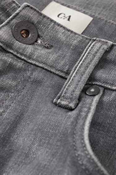 Bărbați - Slim jeans - LYCRA® - denim-gri deschis