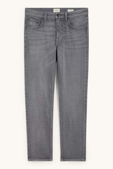 Bărbați - Slim jeans - LYCRA® - denim-gri deschis