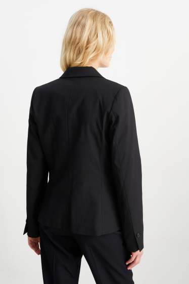 Femmes - Blazer de bureau - cintrée - noir