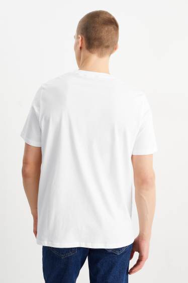 Uomo - T-shirt - regular fit - bianco