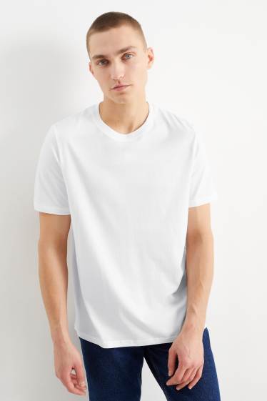 Uomo - T-shirt - regular fit - bianco