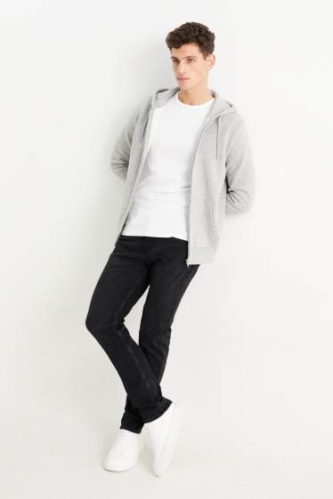 Herren - Straight Jeans - LYCRA® - schwarz