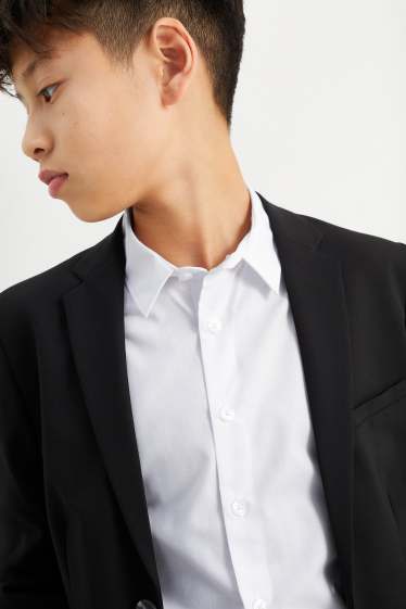 Kinderen: jongens - Overhemd - wit