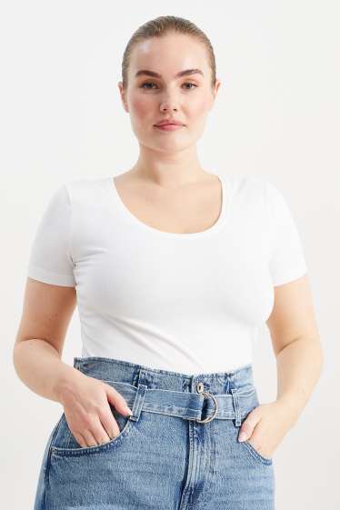 Dona - Paquet de 3 - samarreta de màniga curta  - blanc