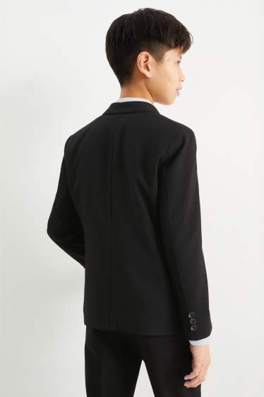 Enfants garçons - Veste de costume - Stretch - LYCRA® - noir