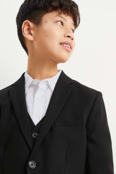 Enfants garçons - Veste de costume - Stretch - LYCRA® - noir