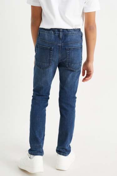 Kinder Buben - Slim Jeans - LYCRA® - dunkeljeansblau