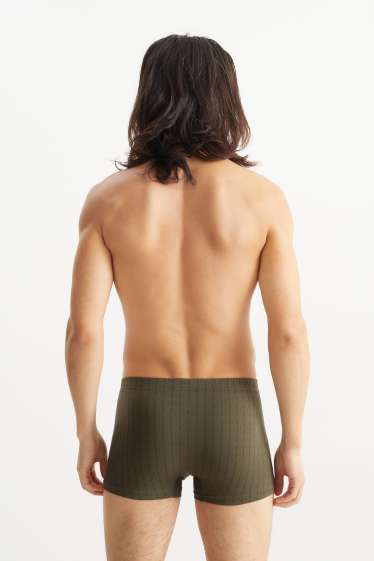 Herren - Multipack 3er - Trunks - dunkelgrün
