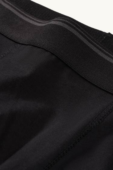 Men - Multipack of 5 - trunks  - black