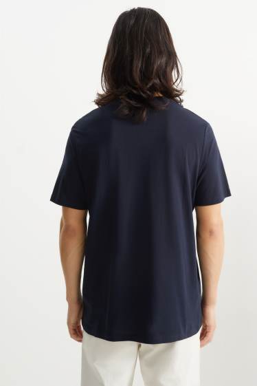 Herren - T-Shirt - Regular Fit - dunkelblau