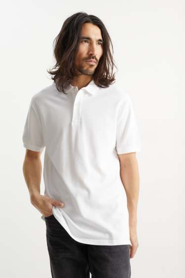 Hommes - Polo - blanc