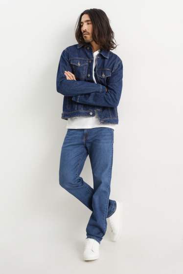 Herren - Straight Jeans - LYCRA® - jeansblau