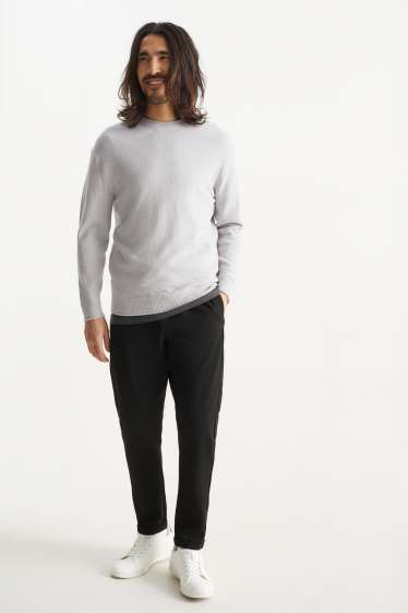 Bărbați - Pantaloni de trening - negru