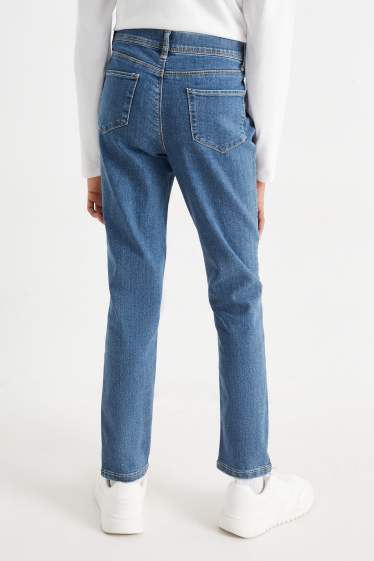 Children Girls - Jegging jeans - blue denim