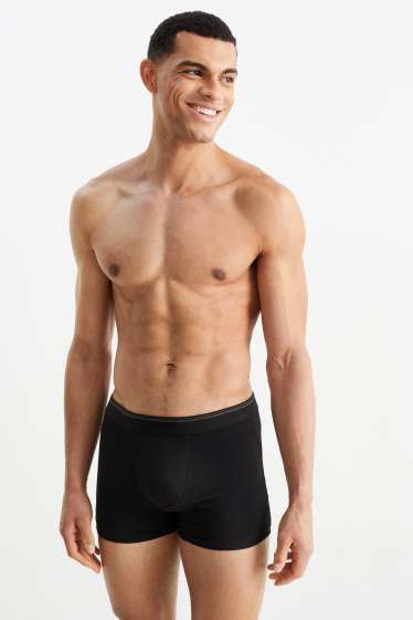 Men - Multipack of 5 - trunks  - black