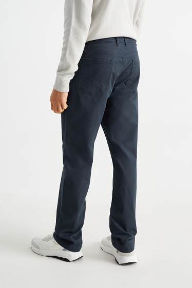 Heren - Broek - regular fit - donkergrijs