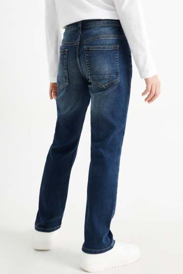 Kinder Jungen - Straight Jeans - dunkeljeansblau