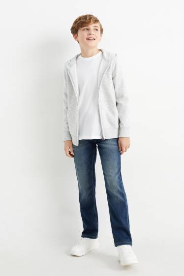 Kinder Jungen - Straight Jeans - dunkeljeansblau