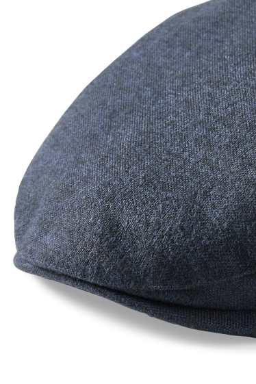 Men - Flat cap - dark blue
