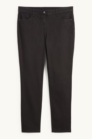 Femmes - Slim jean - mid waist - noir